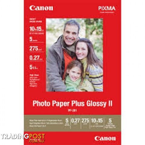 Canon PP301A3+ 20 Photo Paper Oversize Gloss A3-270gsm 20 sheets - Canon - PP301A3+ 20 - 0.50kg