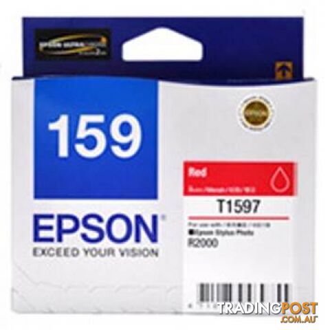 Epson 159 C13T159790 Red ink cartridge for Photo Stylus R2000 - Epson - Epson...