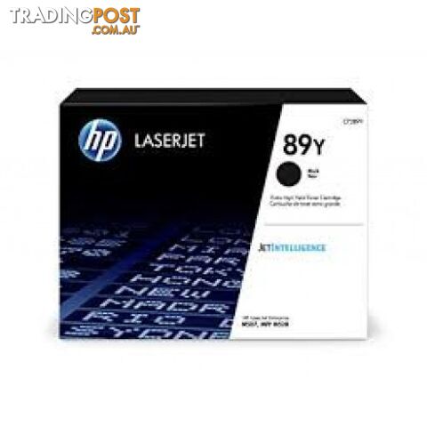 Hewlett-Packard CF289X Black Toner [#89X] for M507 M528 - Hewlet Packard - HP CF289X BLACK - 0.11kg