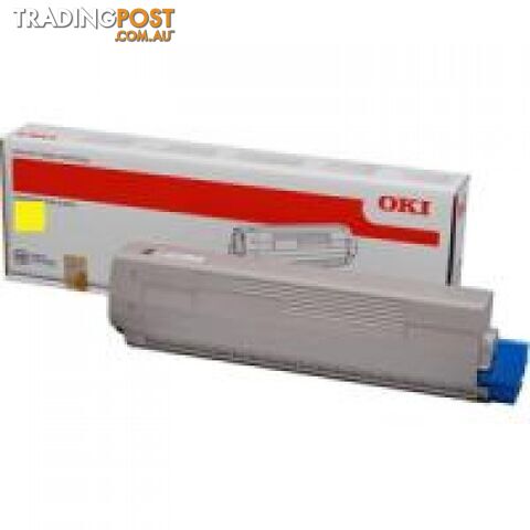OKI 43872309 Yellow Toner for C5650 C5750 - OKI - OKI C5650 C5750 Yellow -...