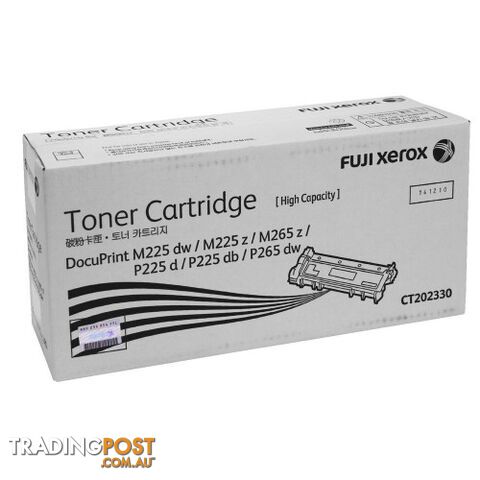 XEROX DocuCentre P225 P265 M225 M265 Black Toner High Yield CT202330 - Xerox -...