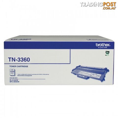 Brother TN-3360 Super High Yeild Toner Cartridge for HL6180dw MFC8950dw - Brother - TN-3360 - 0.50kg