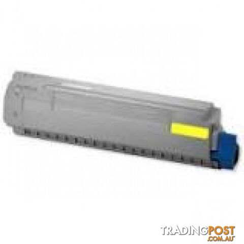 OKI 46507509 Yellow Toner for C612 - OKI - 46507509 Yellow - 0.00kg