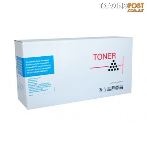 White Box Compatible HP CB436A Black Toner [#36A] - Compatible - WB CB436A -...