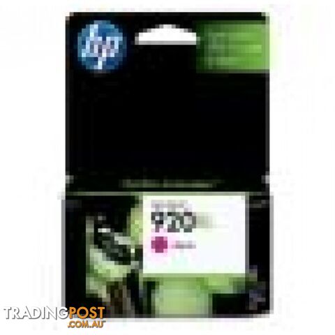 Hewlett Packard HP-920XL M Magenta Ink HIGH YIELD - Hewlet Packard - HP 920XL M - 0.73kg