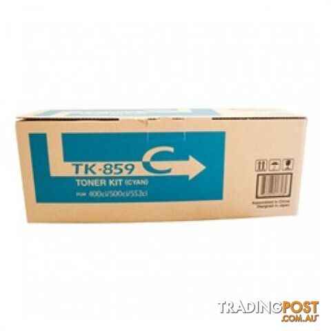 Kyocera TK-859C Cyan Toner - Kyocera - TK-859C - 0.00kg