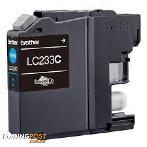 Brother LC233C Cyan Ink for MFC-J880DW MFC-J1620DW MFC-J5320DW MFC-J5720DW - Brother - LC233-Cyan - 0.00kg