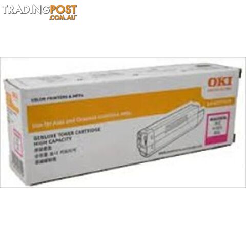 OKI 46490610 Magenta Toner for C532 MC563 MC573 - OKI - 46490610 Magenta - 0.00kg