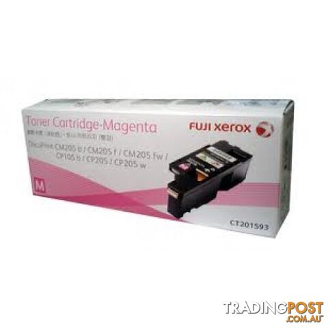 XEROX Compatible CT201593 Magenta Toner for DocuPrint CP105B CP205 CM205 - Xerox - CT201593 Compatible Magenta - 0.35kg