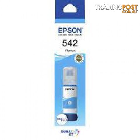 Epson C13T06A292 CYAN INK BOTTLE T542 for EcoTank Workforce ET-16600 - Epson -...