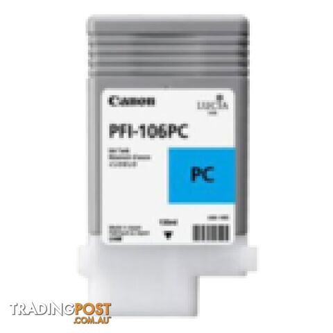 Canon Prograf 6300 6350 6400 6450 PFI-106 Cyan Ink - Canon - PFI-106 Cyan -...