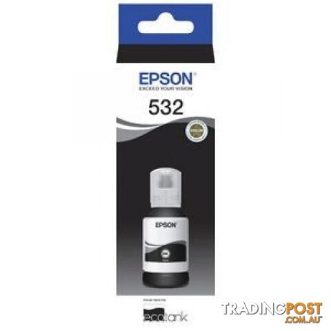 EPSON C13T03J192 BLACK INK BOTTLE 532 FOR EcoTank M1100 M2170 M3180 - Epson - Epson 532 BLACK - 0.00kg