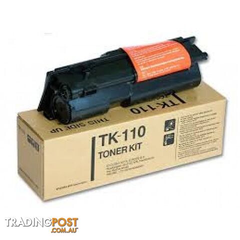 Kyocera TK-110 Black Toner for FS-720 FS-820, FS-920 FS-1016MFP - Kyocera - TK-110 - 0.20kg
