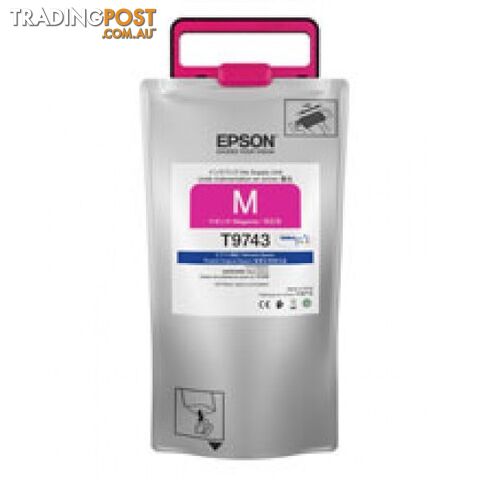 Epson C13T974300 Magenta Ink Pack T974 for Ink Jet WF-C869R WF-C869RTC - Epson - Epson T974 Magenta - 0.20kg