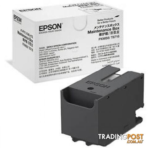 Epson E6716 C13T671600 Maintenence Box - Epson - Epson 6716 - 0.00kg