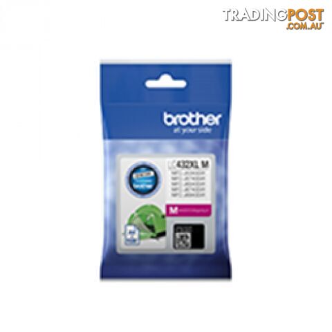 Brother LC432M Magenta Ink Cartridge for MFC-J5340dw MFC-J7440dw MFC-J6540dw MFC-J6740dw MFC-J6940dw - Brother - LC432 Magenta - 0.60kg