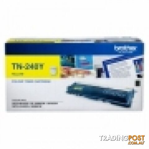 Brother TN-251Y Yellow Toner for HL3150 HL3170 MFC9140 MFC9330 - Brother - TN-251Y - 0.76kg