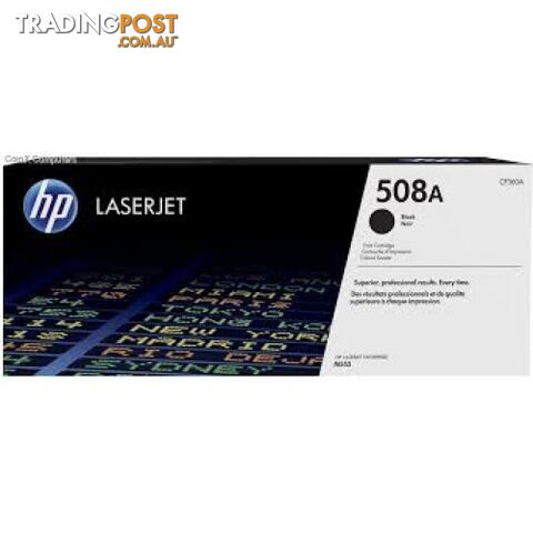 Hewlett-Packard CF360A Black Toner [508A] - Hewlet Packard - HP CF360A BLACK -...