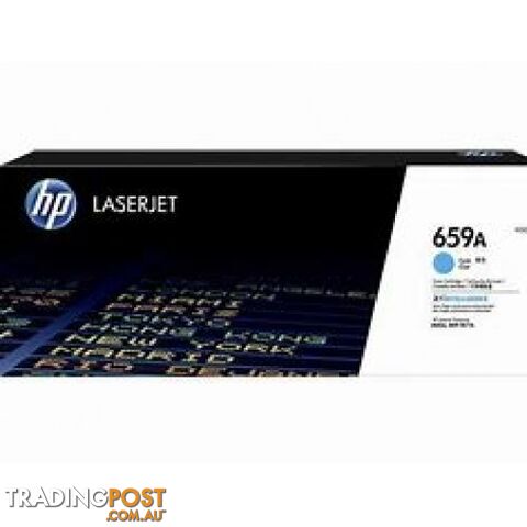 Hewlett-Packard W2011A Cyan Toner [ 659A] for M776 M856 - Hewlet Packard - HP W2011A  CYAN - 0.94kg