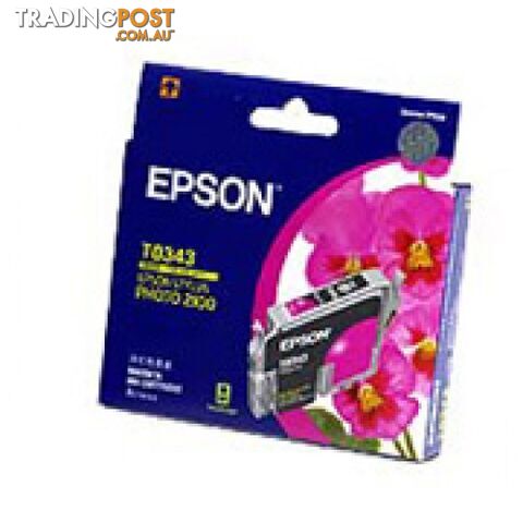 Epson C13T034390 MAGENTA ink T0343 - Epson - Epson C13T034390 T0343 - 0.00kg