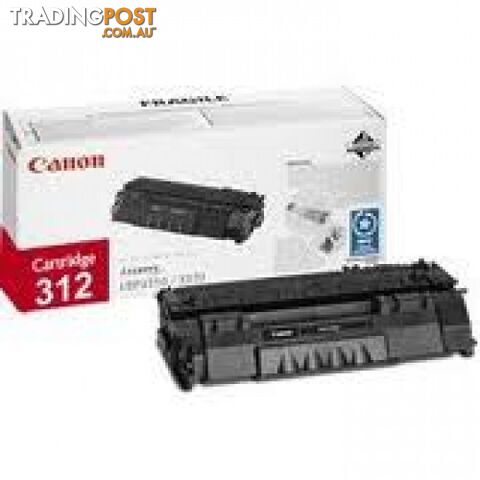 Canon Cartridge 312 Black Toner for LBP3050 LBP3100 LBP3150 - Canon - Cartridge...