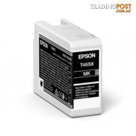 Epson 46S  C13T46S800 Matte Black Ink for SureColor P706 - Epson - Epson 46S Matte Black - 0.20kg