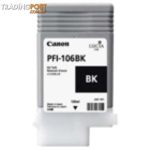Canon Prograf 6300 6350 6400 6450 PFI-106 Black Ink - Canon - PFI-106 Black -...