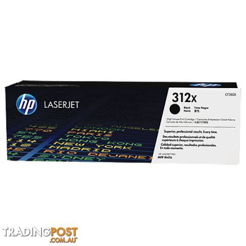 Hewlett-Packard CF380X High Yield Black Toner (#312X) - Hewlet Packard - HP CF380X black - 0.00kg