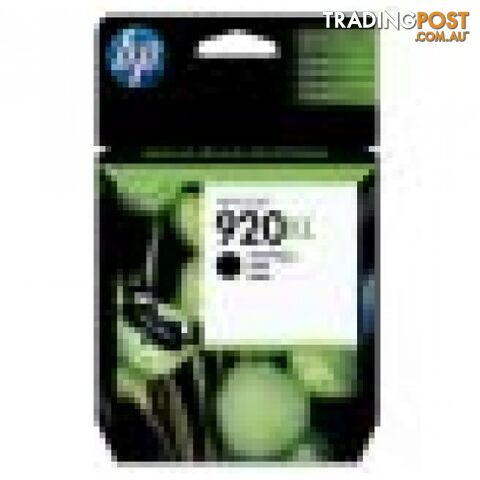 Hewlett Packard HP-920XL BK Black Ink HIGH YIELD OJ 6500 - Hewlet Packard - HP...