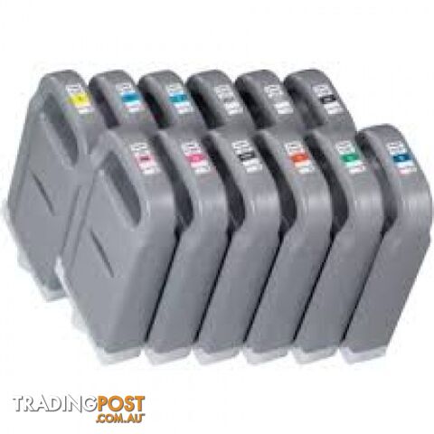 Canon PFI-706BL Blue Ink for IPF-8300 IPF-8400 IPF-9400 - Canon - PFI-706 Blue -...