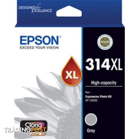 Epson C13T01M692 GRAY Ink 314XL High Capacity - Epson - Epson 314XL GRAY - 0.20kg