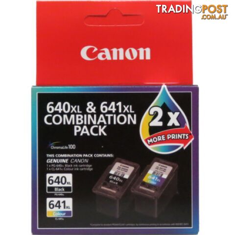 Canon PG-640/CL641XL Twin Pack Ink Cartridges - Canon - PG-640XL CL641XL -...