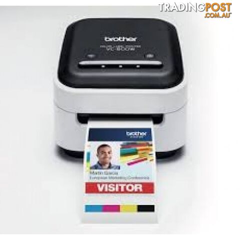 Brother VC-500W Full Colour Label Printer - Brother - VC-500W - 1.26kg