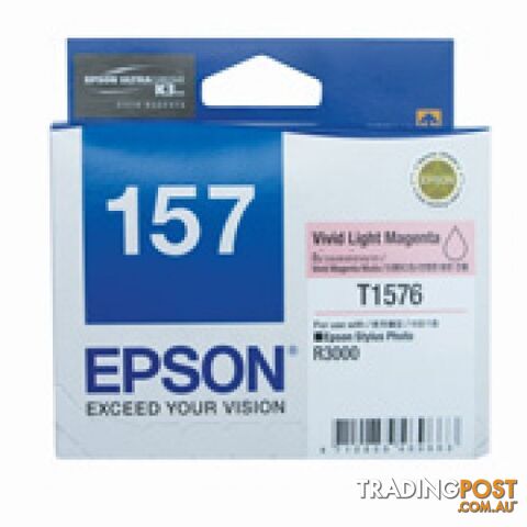 EPSON 157 C13T157690 LITE MAGENTA Ink Cartridge - Epson - EPSON 157 LITE MAGENTA...