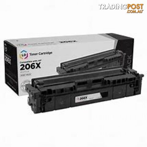 Hewlett-Packard W2112X High Yield Yellow Toner [# 206X] - Hewlet Packard - HP W2112X YELLOW - 0.94kg