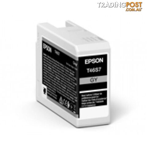 Epson 46S C13T46S700 Grey Ink for SureColor P706 - Epson - Epson 46S Gray -...