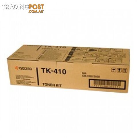 Kyocera TK-410 BLACK Toner For KM 1620 1635 2050 Printers - Kyocera - TK-410 - 1.00kg