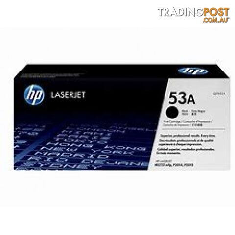 HEWLETT-PACKARD Q7553A Black Toner [#53A] for P2015 P2014 LBP3310 LBP3370 -...