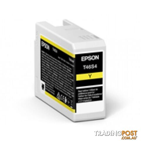 Epson 46S  C13T46S400 Yellow Ink for SureColor P706 - Epson - Epson 46S Yellow - 0.20kg