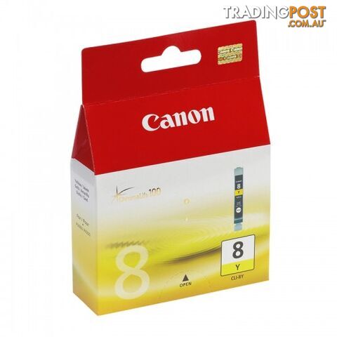 Canon CLI-8Y  Yellow Ink cartridge - Canon - CLI-8 Yellow - 0.04kg
