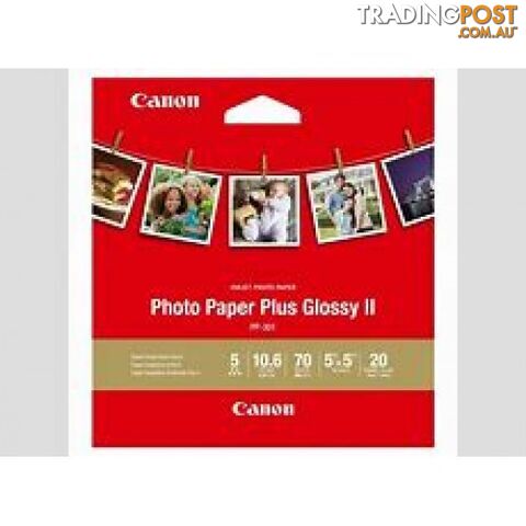 Canon PP301 4X6 20 Photo Cards High Gloss 265gsm - Canon - PP301 4X6-20 Cards - 0.10kg