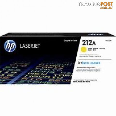 Hewlett-Packard W2122X Yellow Toner [# 212X] - Hewlet Packard - HP W2122X  YELLOW - 0.94kg