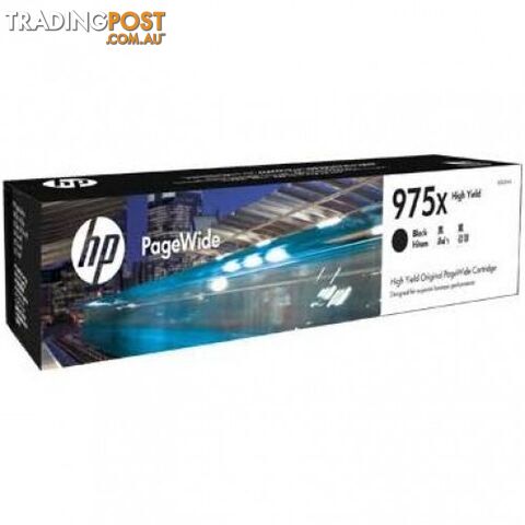Hewlett Packard HP-975X BK Black Ink HIGH YIELD for PageWide PRO - Hewlet...