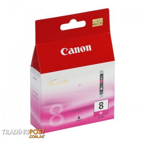Canon CLI-8M Magenta Ink cartridge - Canon - CLI-8M - 0.04kg