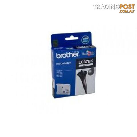 Brother LC37BK Black Ink Cartridge for MFC260C - Brother - LC37BK - 0.07kg