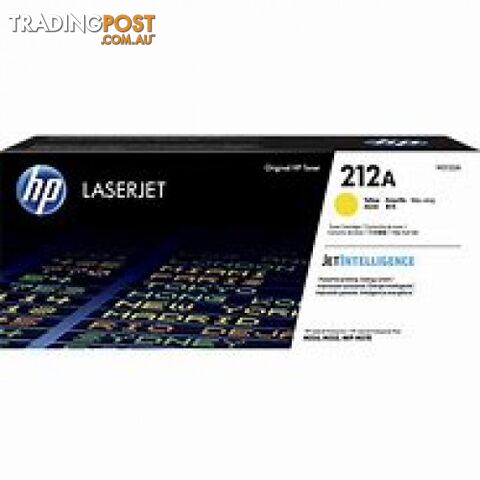 Hewlett-Packard W2122A Yellow Toner [# 212A] - Hewlet Packard - HP W2122A  YELLOW - 0.94kg