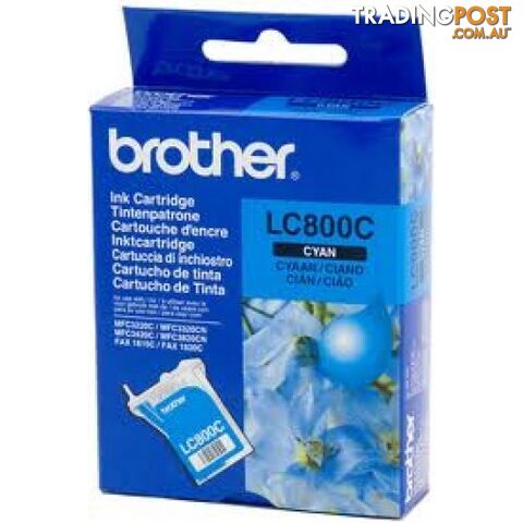 Brother LC800C Cyan Ink Cartridge - Brother - LC800C - 0.30kg