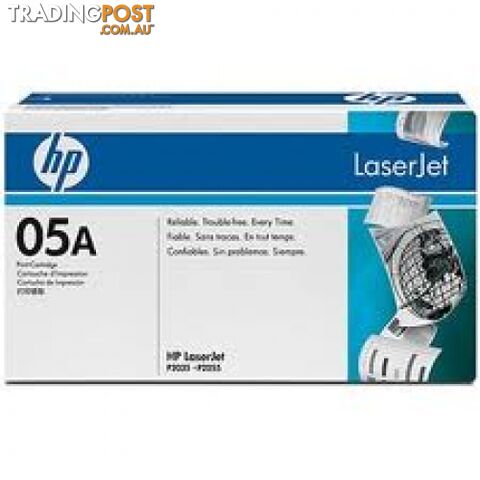 Hewlett-Packard CE505A Black Toner [#05A] for P2035 P2055 - Hewlet Packard - HP...