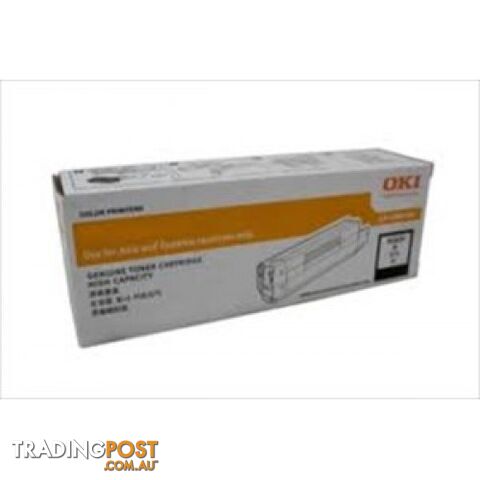 OKI 46490612 Black Toner for C532 MC563 MC573 - OKI - 46490612 Black - 0.00kg