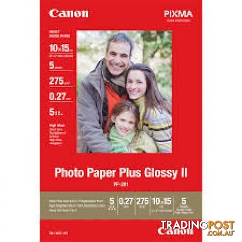 Canon PP301 A4 20 Photo Paper Plus Glossy II 20 sheets - Canon - PP301A4-20 - 0.44kg